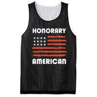 Honorary American Flag Patriotic Exchange Student Honorary Mesh Reversible Basketball Jersey Tank