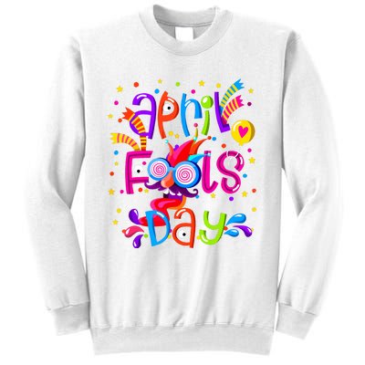 Happy April Fools Day 1st April Fools Day 2024 Joke Funny Sweatshirt