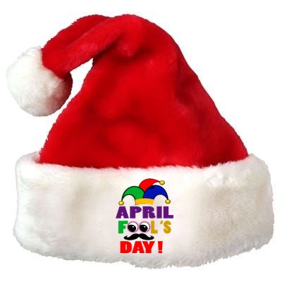 Happy April Fools Day April Fools Day Joke Funny 1st Premium Christmas Santa Hat