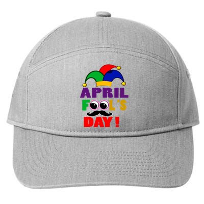 Happy April Fools Day April Fools Day Joke Funny 1st 7-Panel Snapback Hat