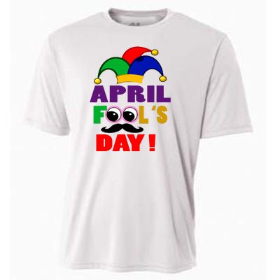 Happy April Fools Day April Fools Day Joke Funny 1st Cooling Performance Crew T-Shirt