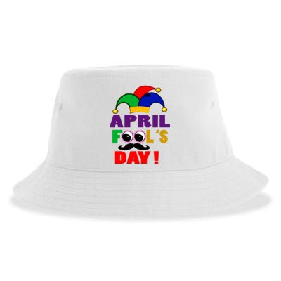 Happy April Fools Day April Fools Day Joke Funny 1st Sustainable Bucket Hat