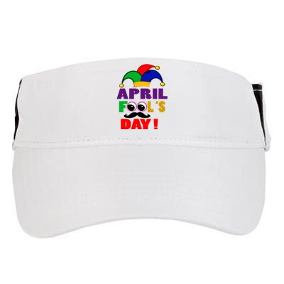 Happy April Fools Day April Fools Day Joke Funny 1st Adult Drive Performance Visor