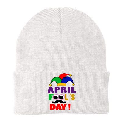 Happy April Fools Day April Fools Day Joke Funny 1st Knit Cap Winter Beanie