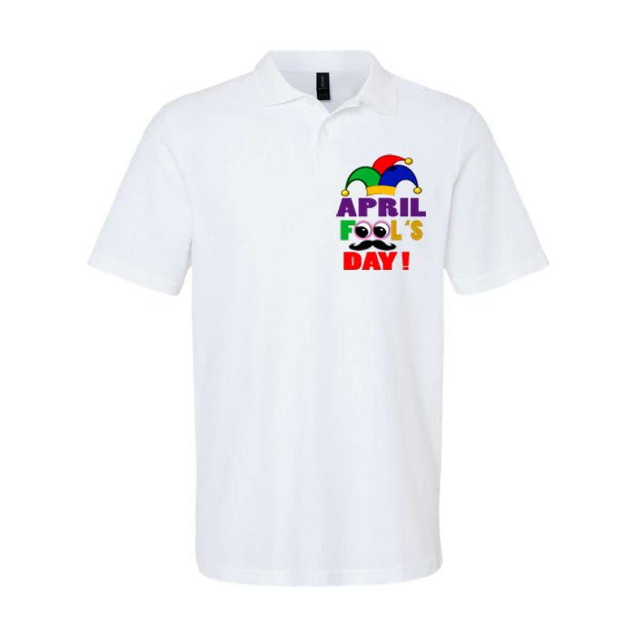 Happy April Fools Day April Fools Day Joke Funny 1st Softstyle Adult Sport Polo