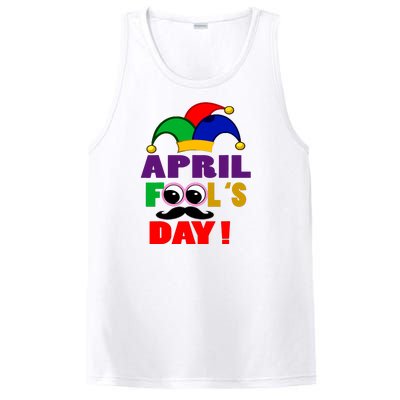 Happy April Fools Day April Fools Day Joke Funny 1st PosiCharge Competitor Tank