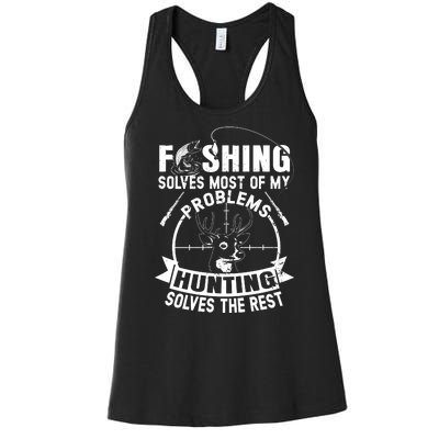 Hunting And Fishing Women's Racerback Tank