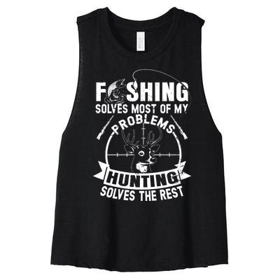 Hunting And Fishing Women's Racerback Cropped Tank