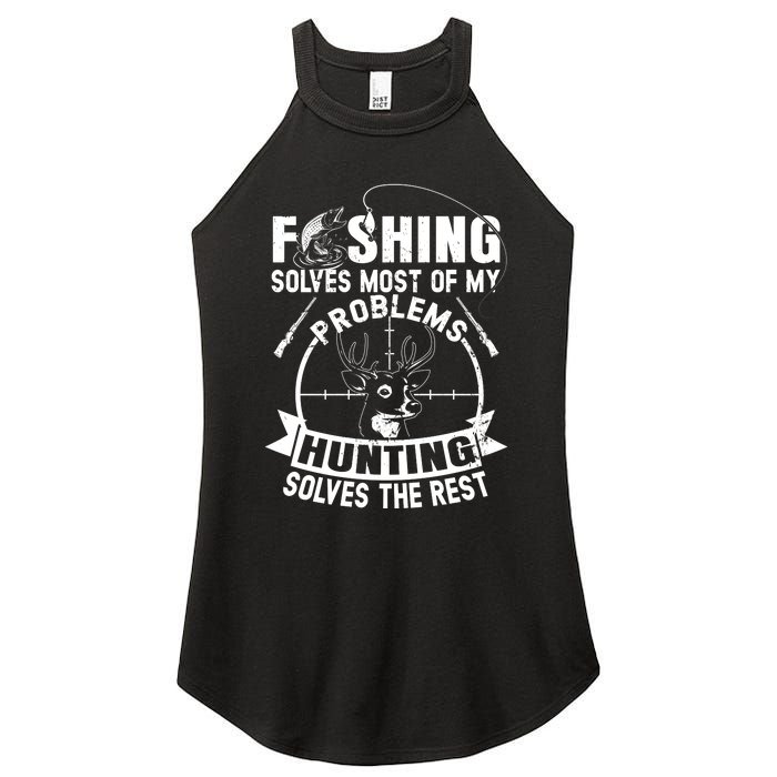 Hunting And Fishing Women's Perfect Tri Rocker Tank