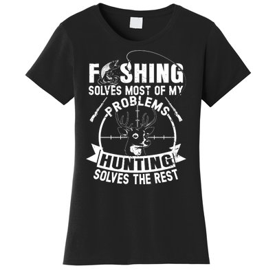 Hunting And Fishing Women's T-Shirt