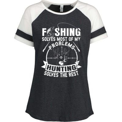 Hunting And Fishing Enza Ladies Jersey Colorblock Tee