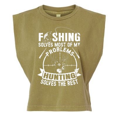 Hunting And Fishing Garment-Dyed Women's Muscle Tee