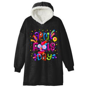 Happy April Fools Day 1st April Fools Day Joke Funny Hooded Wearable Blanket