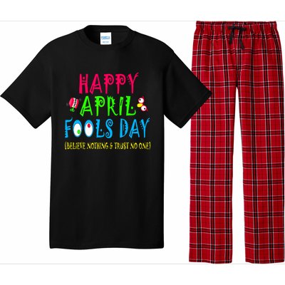 Happy April Fools Day April 1st Joke Pranks Funny Pajama Set