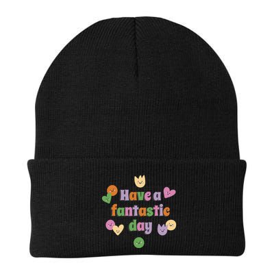 Have A Fantastic Day Smiley Beanie