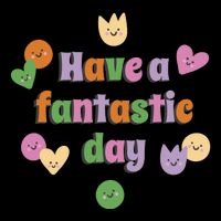Have A Fantastic Day Smiley Visor
