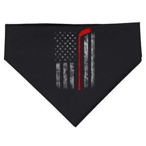 Hockey American Flag USA-Made Doggie Bandana