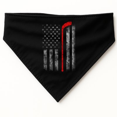Hockey American Flag USA-Made Doggie Bandana