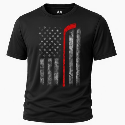 Hockey American Flag Performance Shirt
