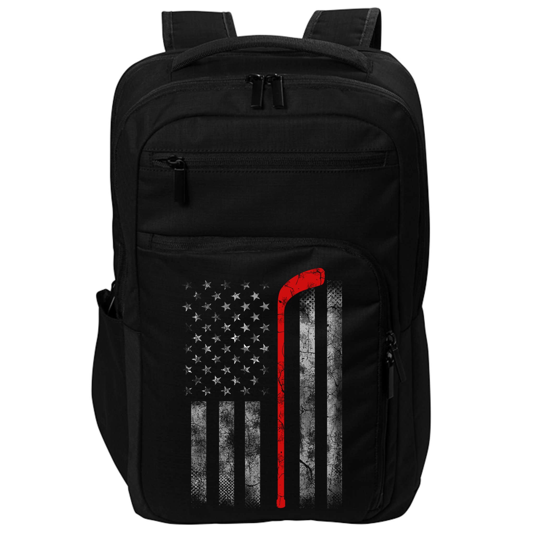 Hockey American Flag Impact Tech Backpack