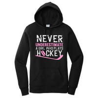 Hockey Art For Women Field Hockey Player Sport Women's Pullover Hoodie