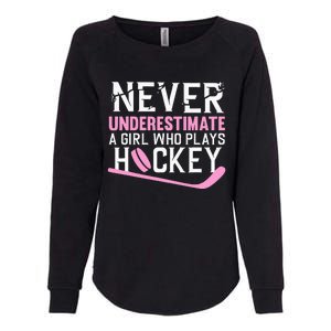 Hockey Art For Women Field Hockey Player Sport Womens California Wash Sweatshirt