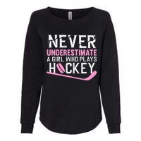 Hockey Art For Women Field Hockey Player Sport Womens California Wash Sweatshirt