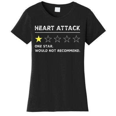 Heart Attack Funny Get Well Soon Gag Recovery Women's T-Shirt