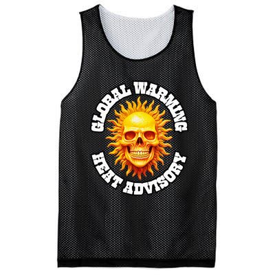 Heat Advisory Funny Global Warming Meme Mesh Reversible Basketball Jersey Tank