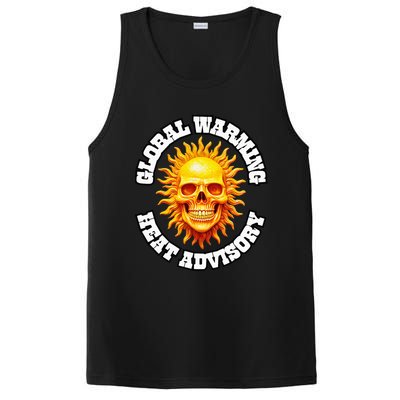 Heat Advisory Funny Global Warming Meme PosiCharge Competitor Tank