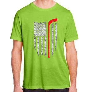 Hockey American Flag Hockey Adult ChromaSoft Performance T-Shirt