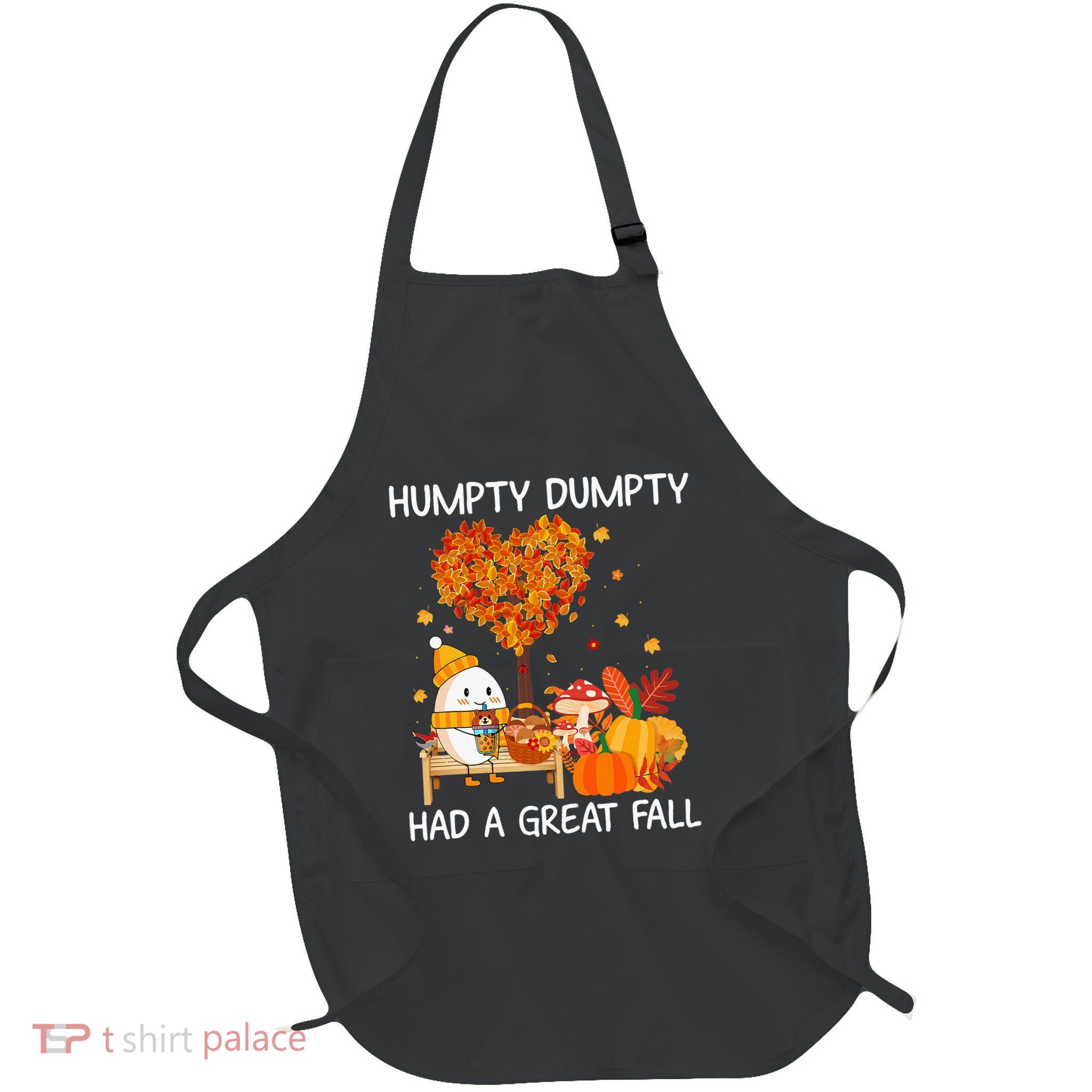 Had A Great Fall Happy Fall Yall Full-Length Apron With Pockets