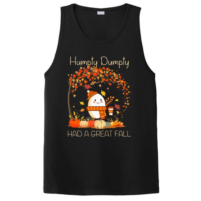 Had A Great Fall Thanksgiving Autumn Halloween PosiCharge Competitor Tank