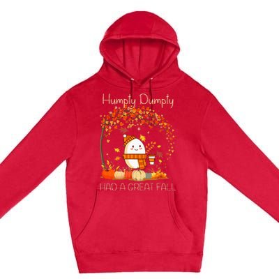 Had A Great Fall Thanksgiving Autumn Halloween Premium Pullover Hoodie