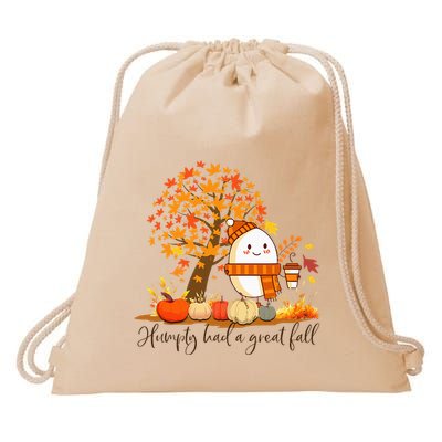 Had A Great Fall Thanksgiving Autumn Drawstring Bag