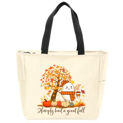 Had A Great Fall Thanksgiving Autumn Zip Tote Bag