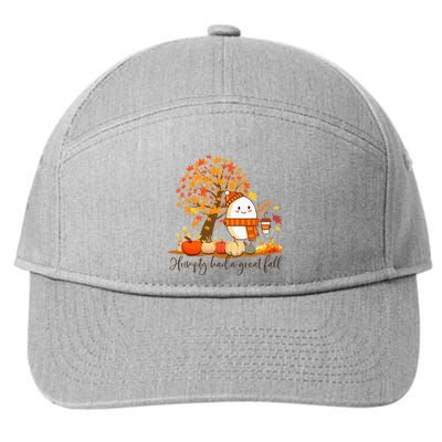 Had A Great Fall Thanksgiving Autumn 7-Panel Snapback Hat