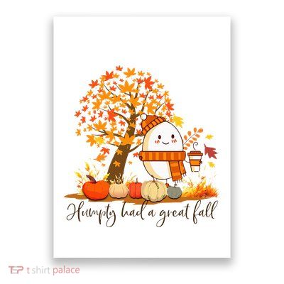 Had A Great Fall Thanksgiving Autumn Poster
