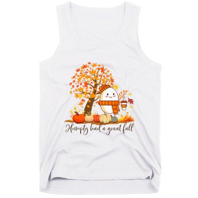 Had A Great Fall Thanksgiving Autumn Tank Top