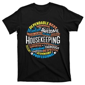 Housekeeping Appreciation Gifts Environmental Services Week T-Shirt