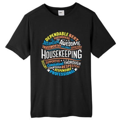 Housekeeping Appreciation Gifts Environmental Services Week Tall Fusion ChromaSoft Performance T-Shirt