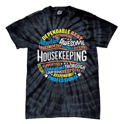 Housekeeping Appreciation Gifts Environmental Services Week Tie-Dye T-Shirt