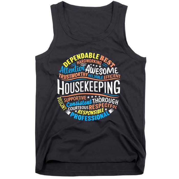 Housekeeping Appreciation Gifts Environmental Services Week Tank Top