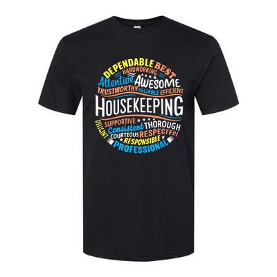 Housekeeping Appreciation Gifts Environmental Services Week Softstyle CVC T-Shirt