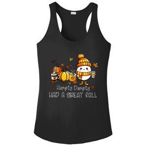 Had A Great Fall Egg Thanksgiving Autumn Ladies PosiCharge Competitor Racerback Tank