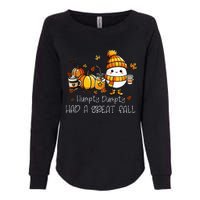 Had A Great Fall Egg Thanksgiving Autumn Womens California Wash Sweatshirt