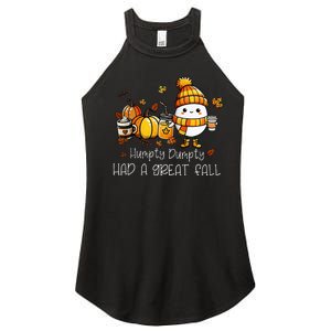 Had A Great Fall Egg Thanksgiving Autumn Women's Perfect Tri Rocker Tank