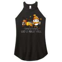 Had A Great Fall Egg Thanksgiving Autumn Women's Perfect Tri Rocker Tank