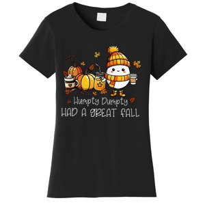 Had A Great Fall Egg Thanksgiving Autumn Women's T-Shirt