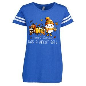 Had A Great Fall Egg Thanksgiving Autumn Enza Ladies Jersey Football T-Shirt